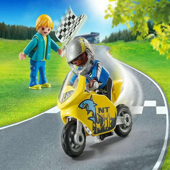 PLAYMOBIL SP PLUS ΑΓΩΝΕΣ ΜΟΤΟ/ΤΑΣ 70380 - Image 3