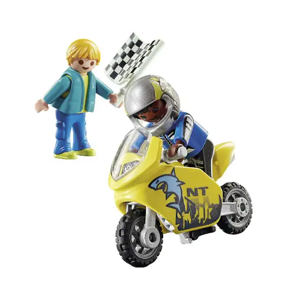 PLAYMOBIL SP PLUS ΑΓΩΝΕΣ ΜΟΤΟ/ΤΑΣ 70380 - Image 4