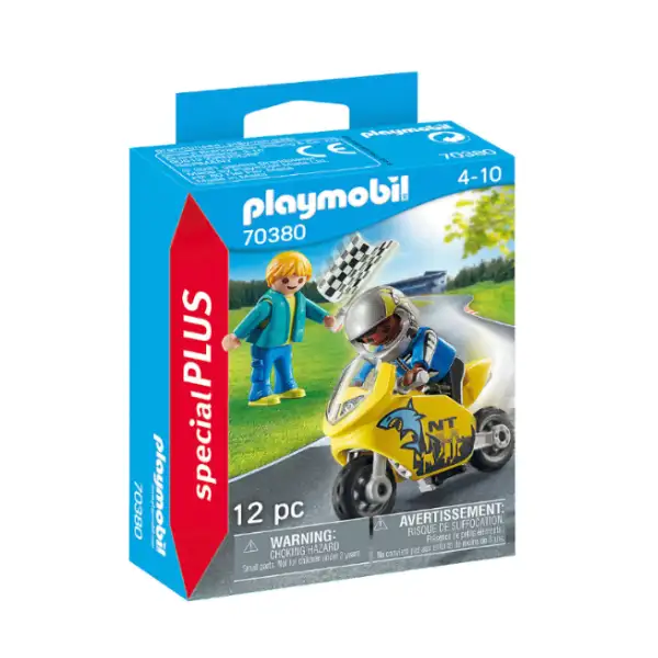 PLAYMOBIL SP PLUS ΑΓΩΝΕΣ ΜΟΤΟ/ΤΑΣ 70380
